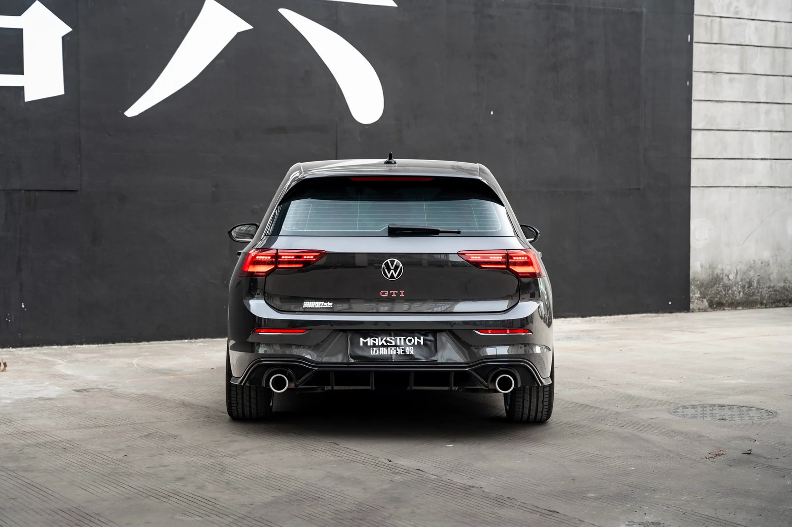 大众高尔夫八代GTI · FF FK07 轮毂装车实拍，第5张