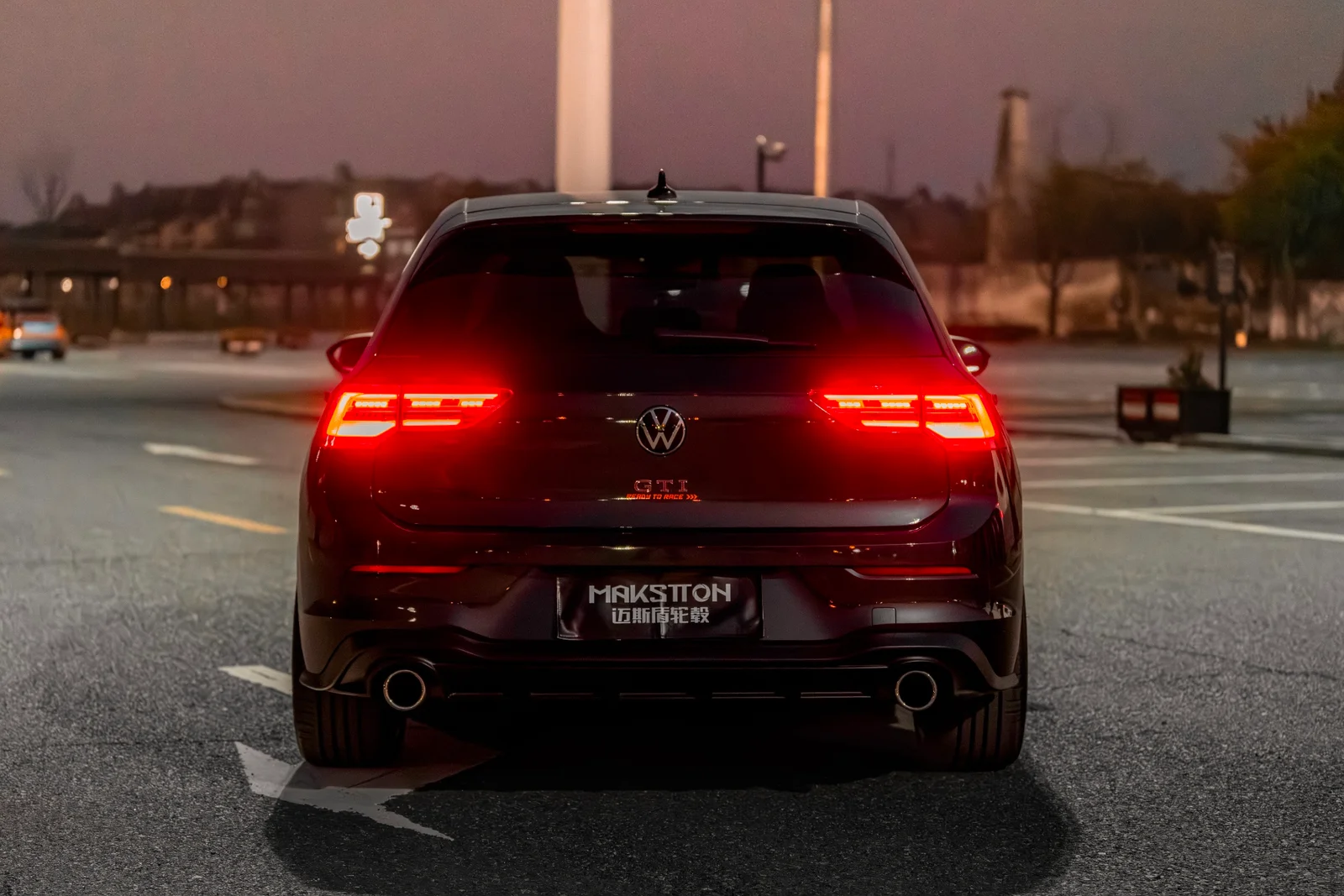 大众高尔夫八代GTI · FF FK07 轮毂装车实拍，第4张