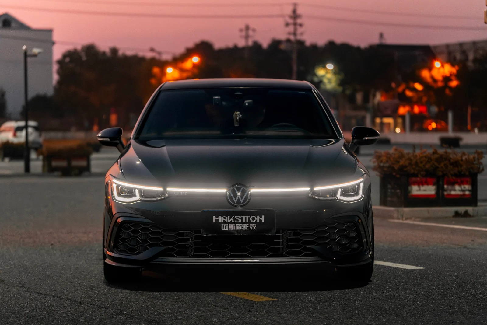大众高尔夫八代GTI · FF FK07 轮毂装车实拍，第5张