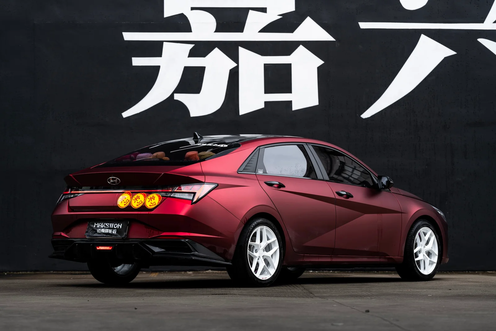 现代伊兰特 · FF FK07 轮毂装车实拍，第3张