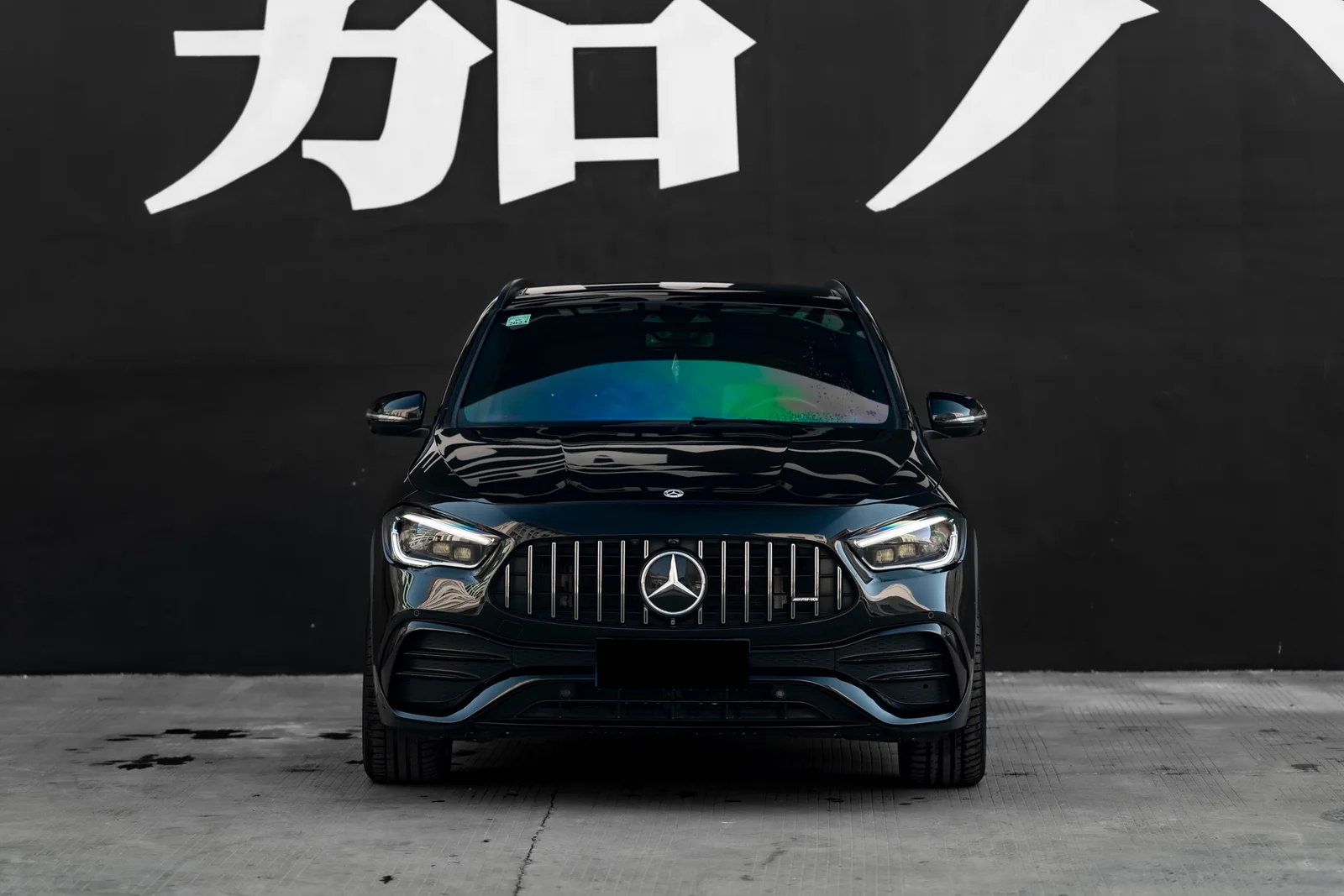 奔驰GLA35AMG · FF FK07 轮毂装车实拍，第5张