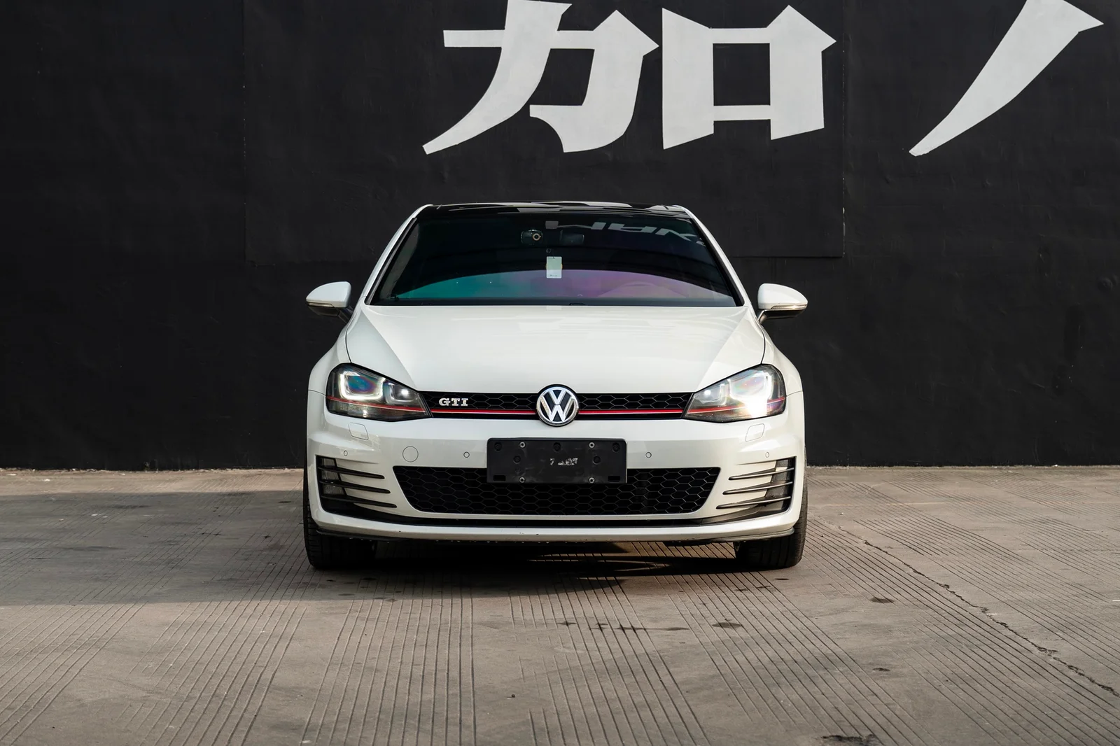 大众高尔夫七代GTI · FF FK07 轮毂装车实拍，第4张