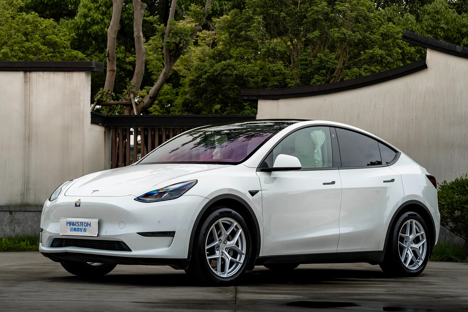 特斯拉ModelY · FF FK07T 轮毂装车实拍，第6张