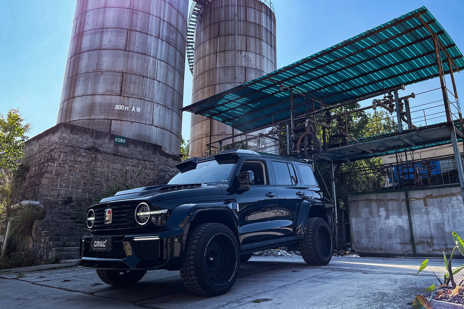 黑色坦克300 · 建筑前整车 · 案例391
