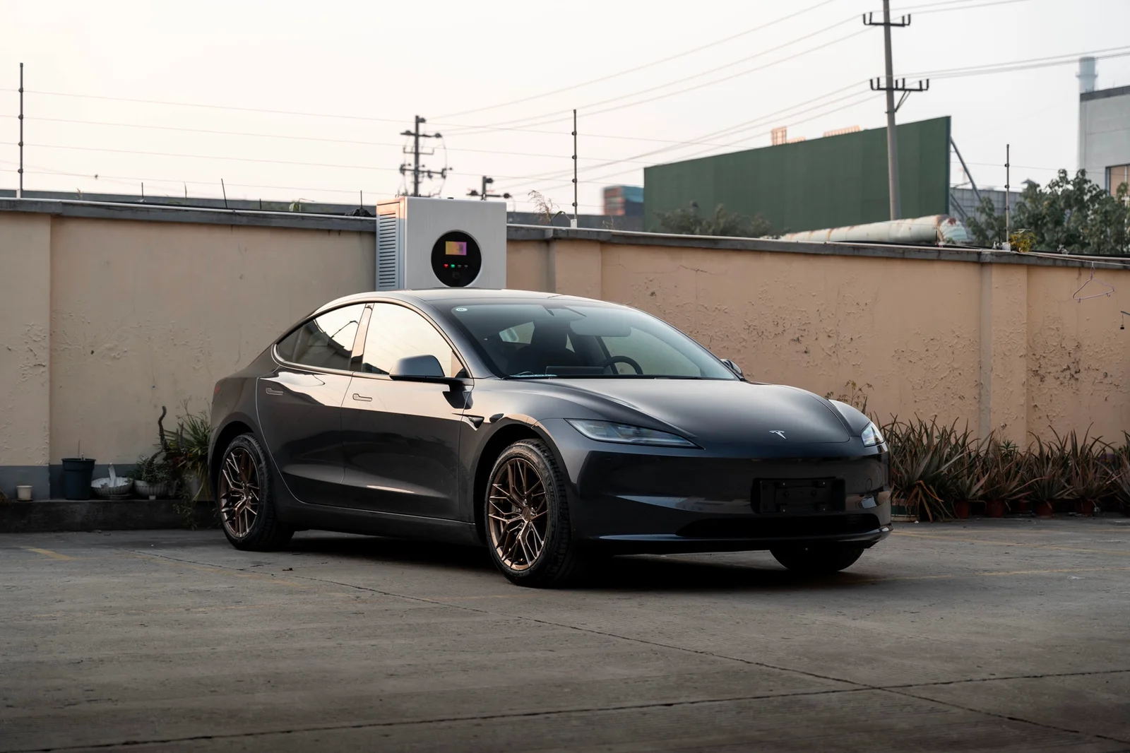 特斯拉Model3焕新版改装MAKSTTON FF FK0818寸轮毂实拍图（第2张）