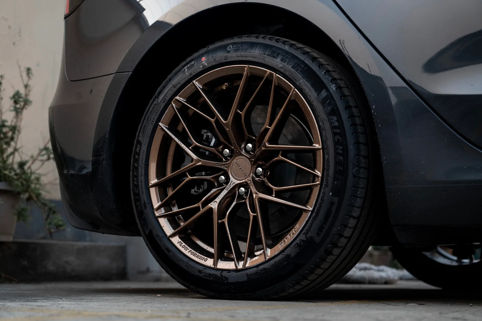 特斯拉Model3焕新版改装MAKSTTON FF FK0818寸轮毂实拍图（第6张）