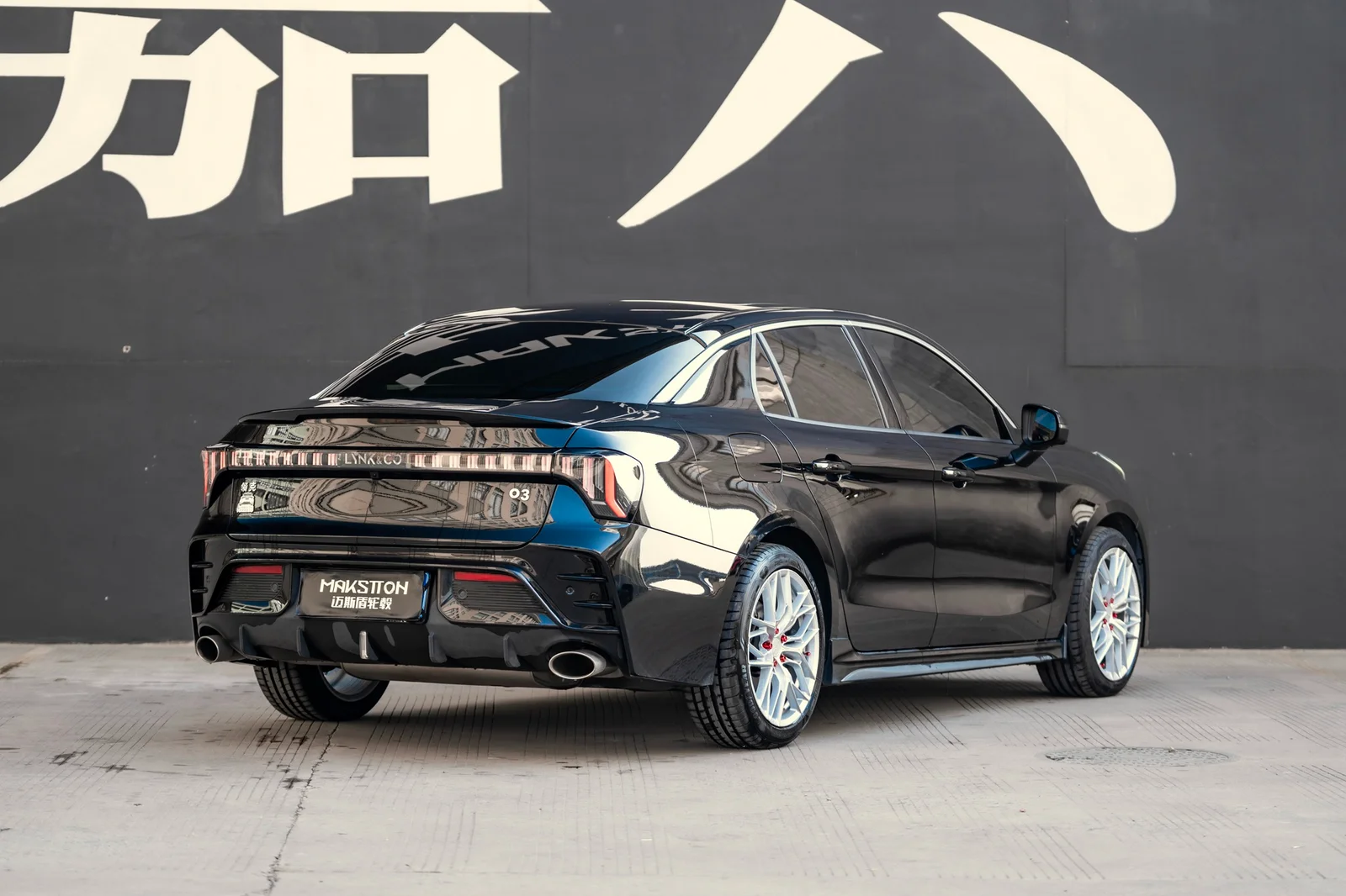 新领克03 · FF FK08 轮毂装车实拍，第3张