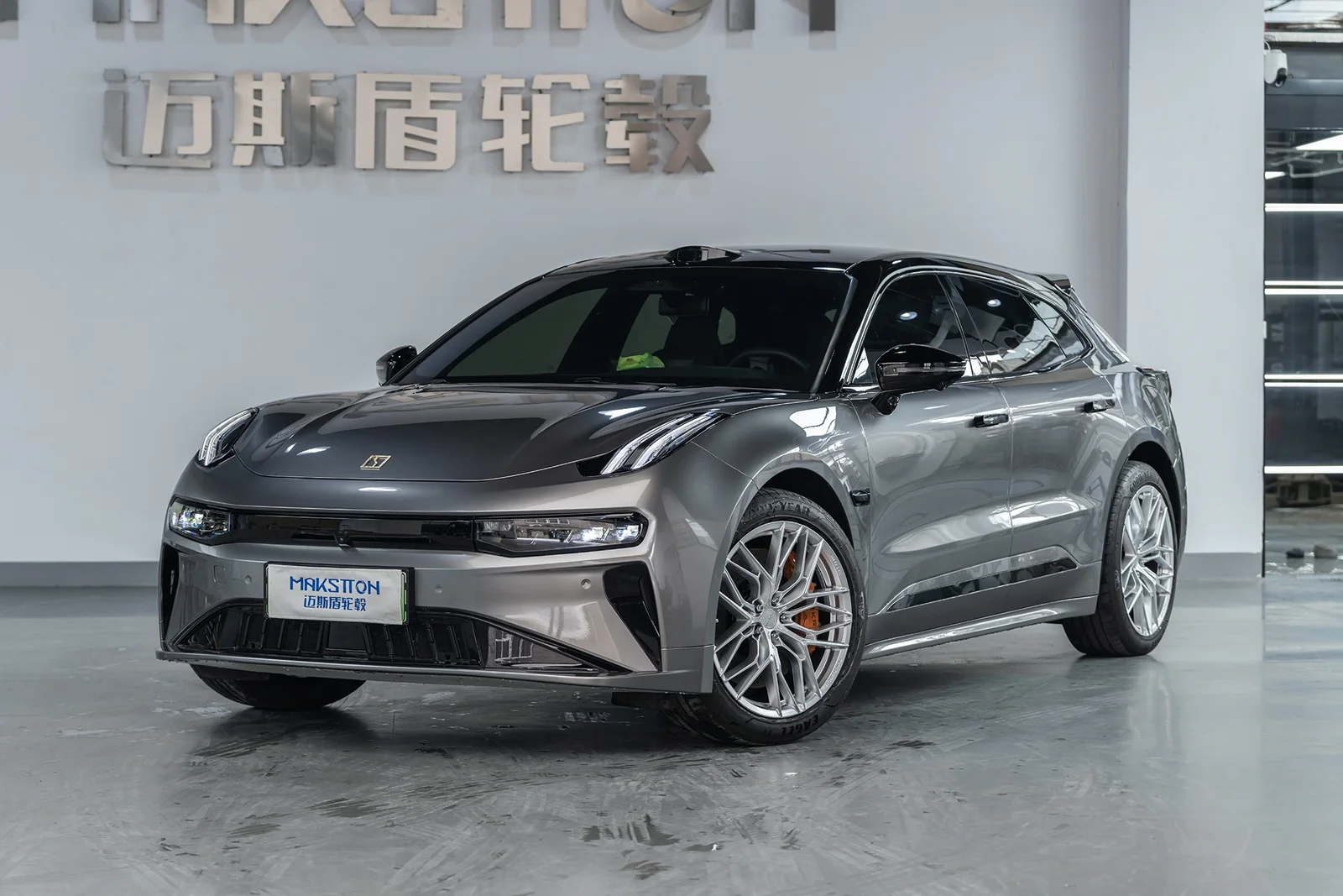 极氪001 · FF FK08 轮毂装车实拍，第2张