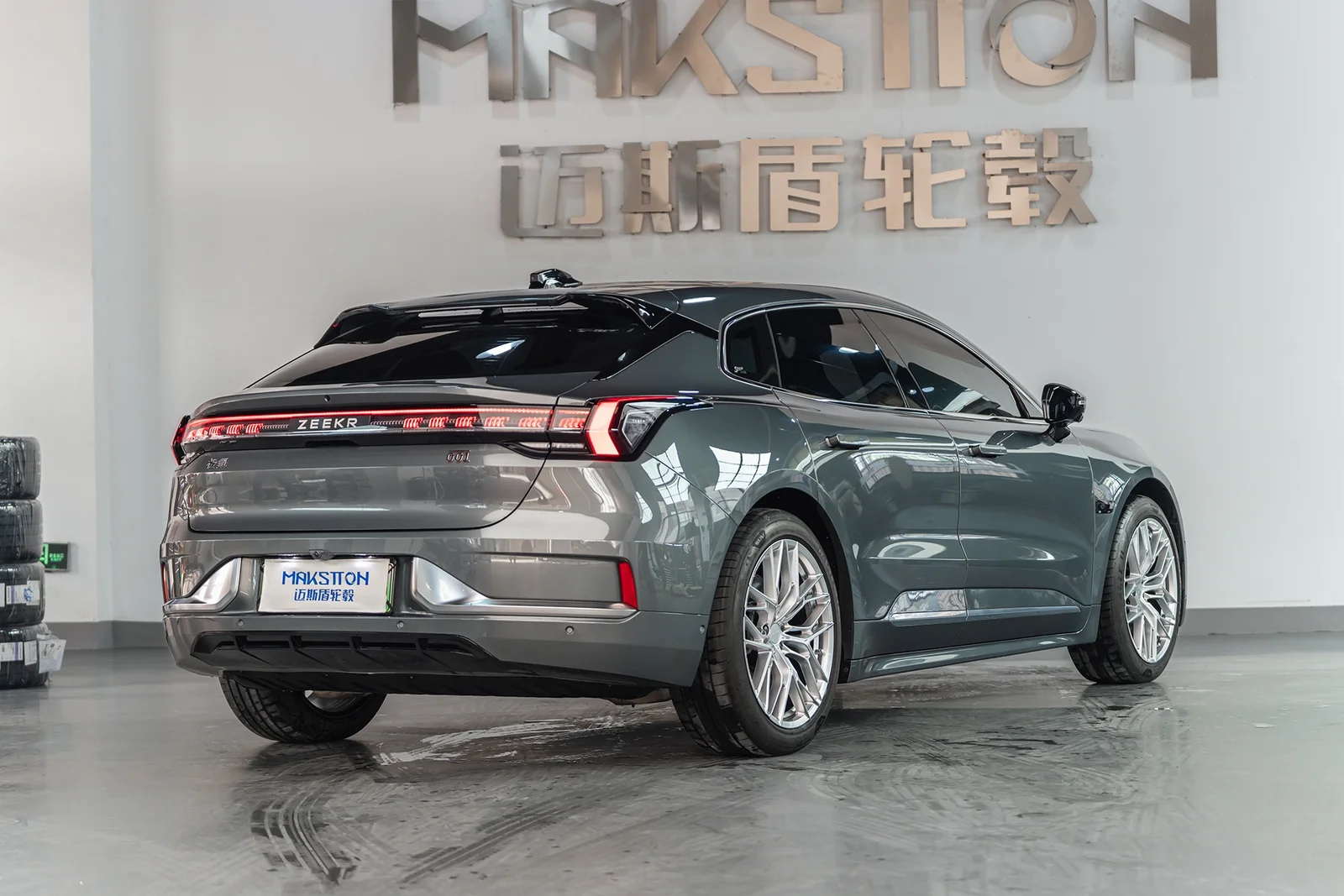 极氪001 · FF FK08 轮毂装车实拍，第5张