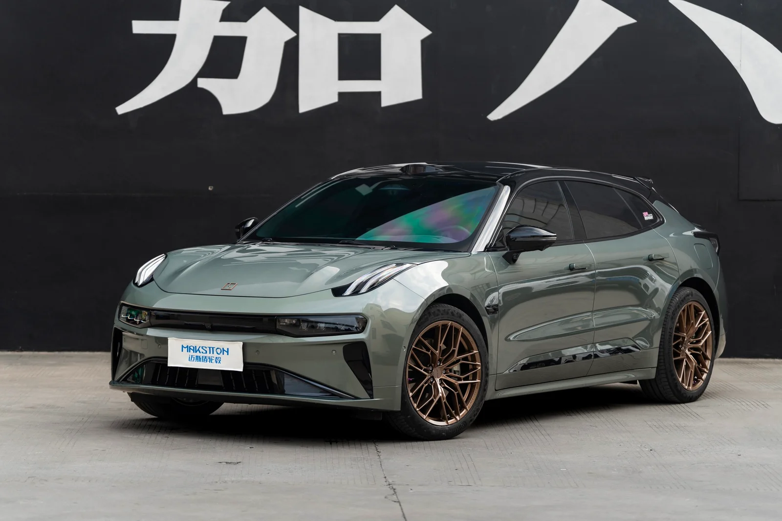 极氪001 · FF FK08 轮毂装车实拍，第2张