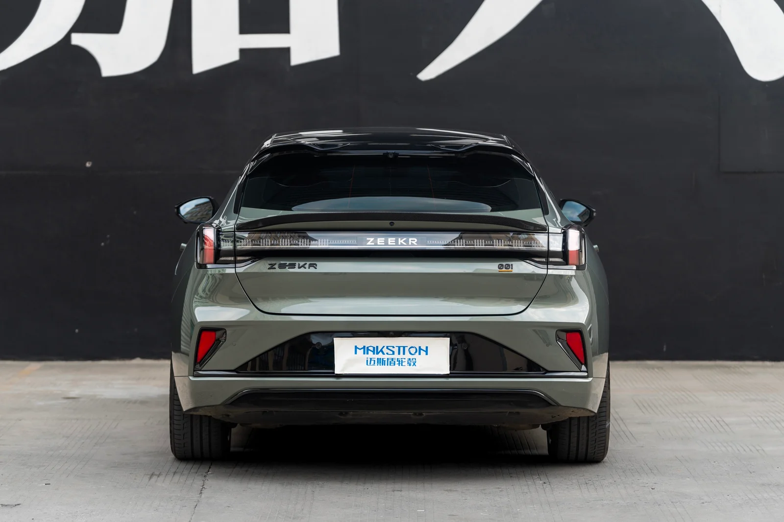 极氪001 · FF FK08 轮毂装车实拍，第5张