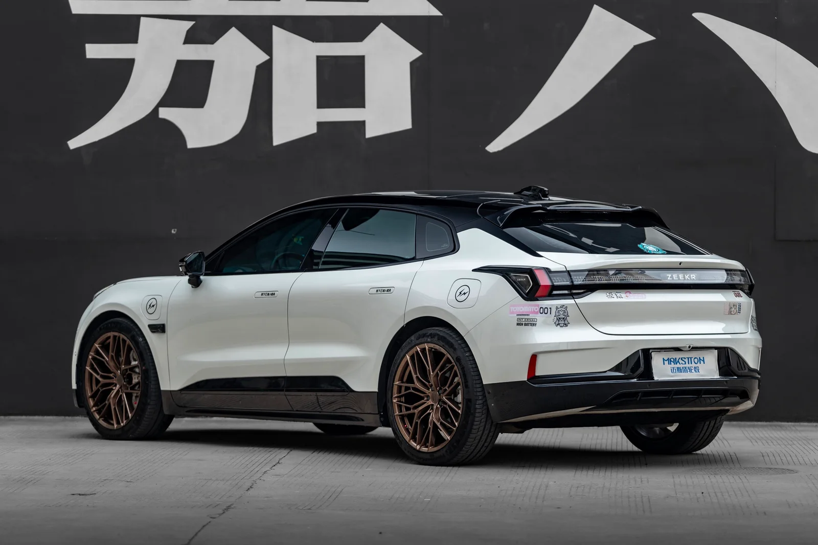极氪001 · FF FK08 轮毂装车实拍，第3张