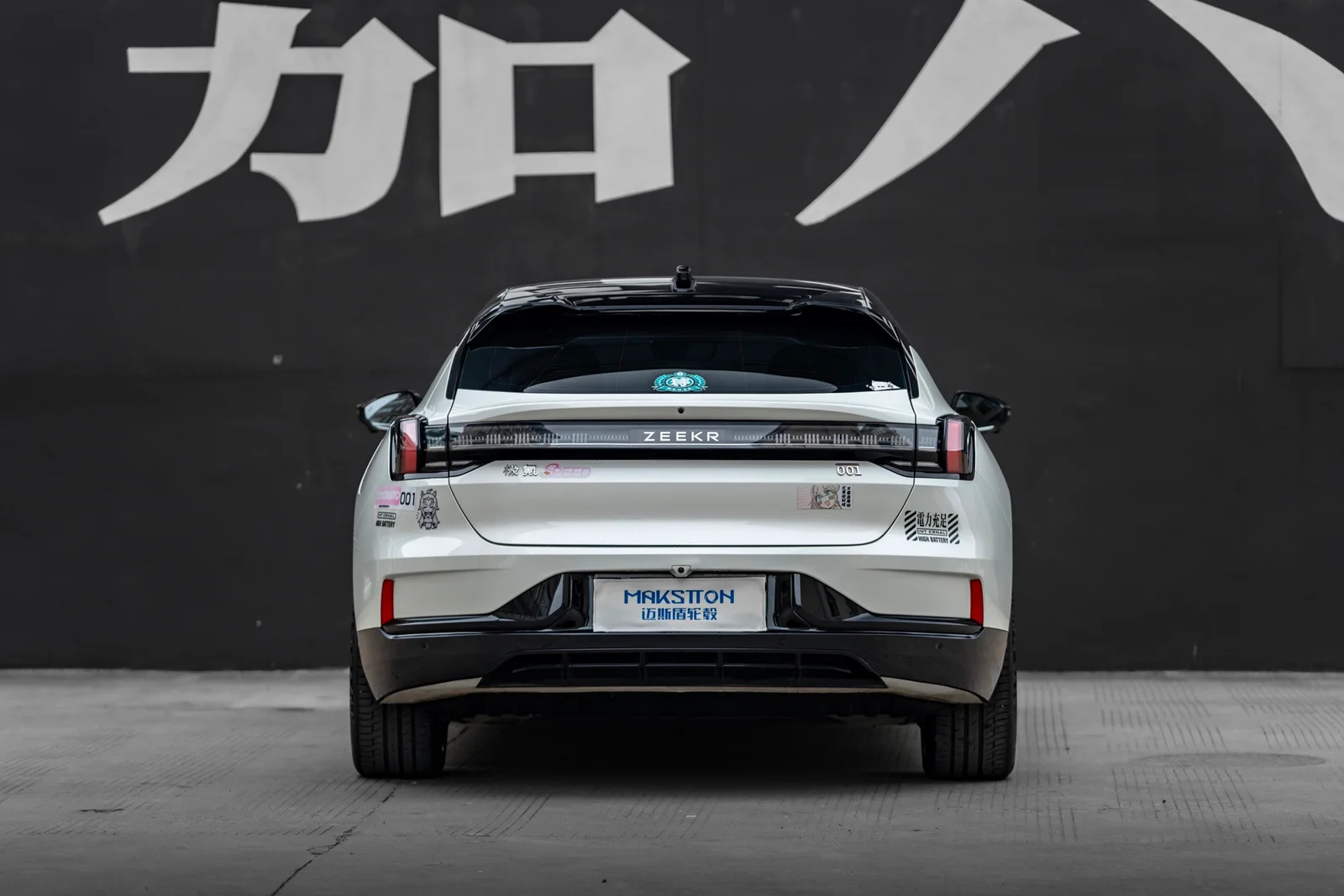极氪001 · FF FK08 轮毂装车实拍，第5张