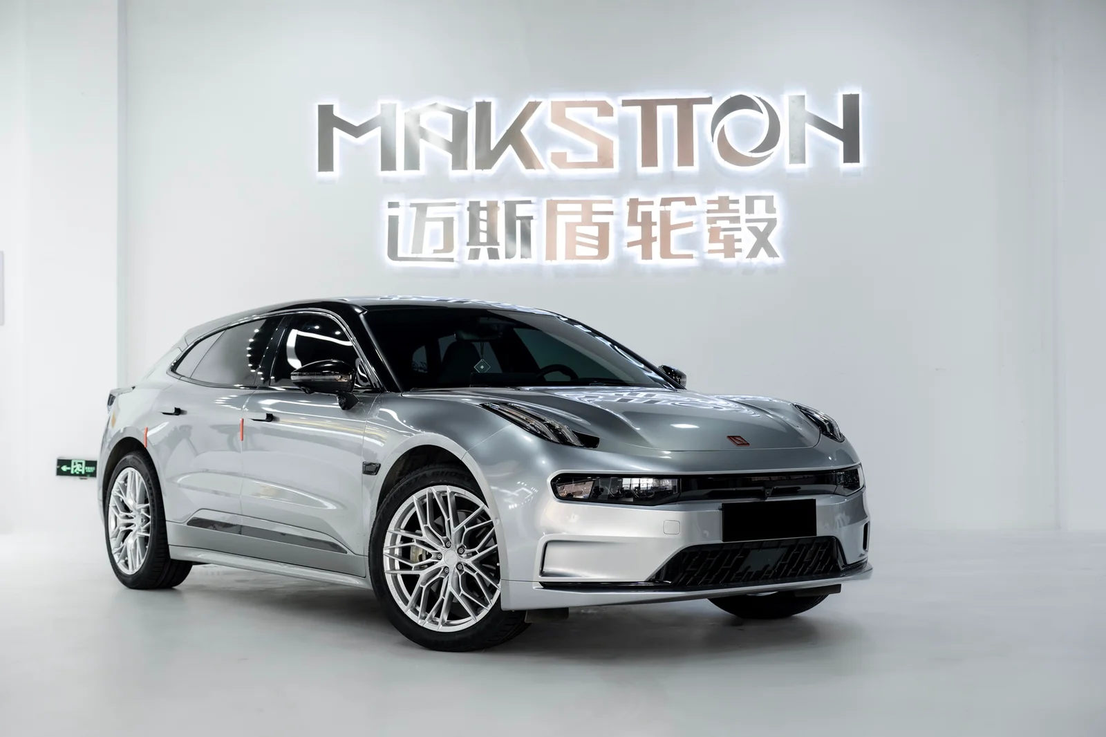 极氪001 · FF FK08 轮毂装车实拍，第2张