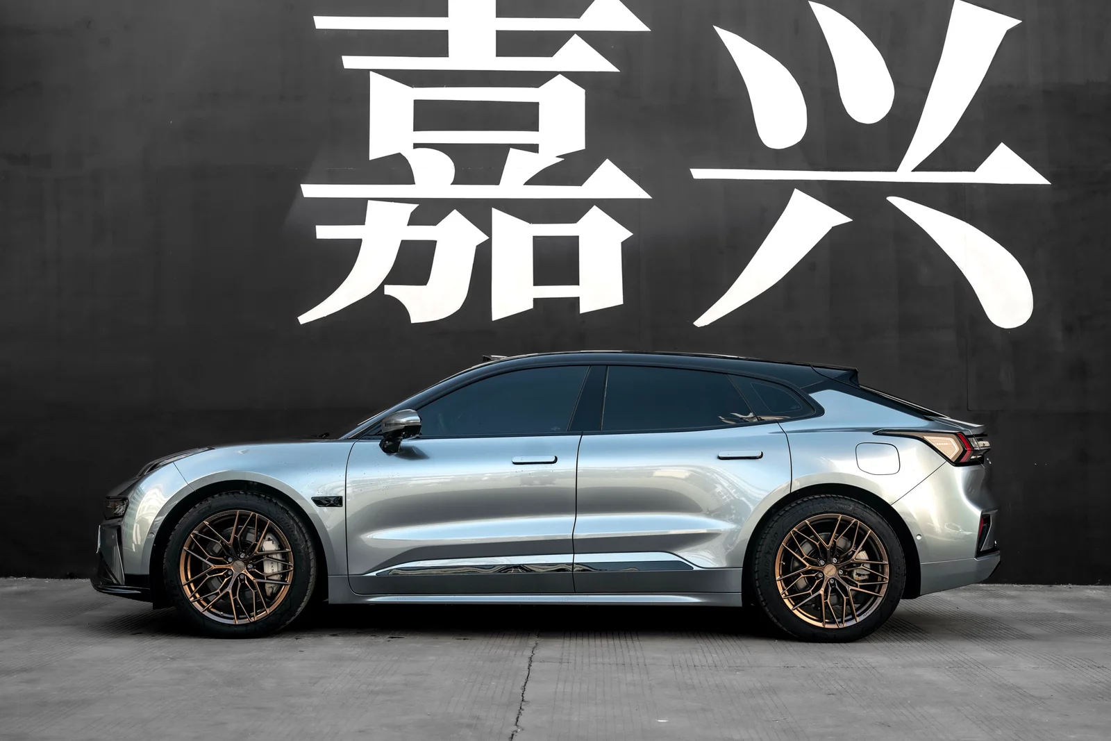 极氪001 · FF FK08 轮毂装车实拍，第1张