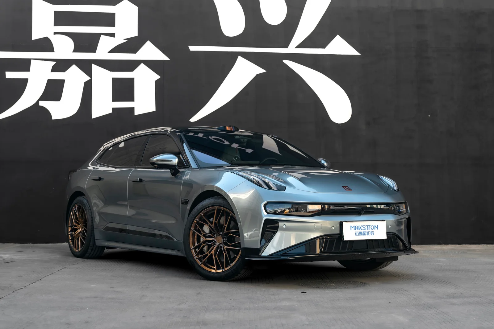 极氪001 · FF FK08 轮毂装车实拍，第2张