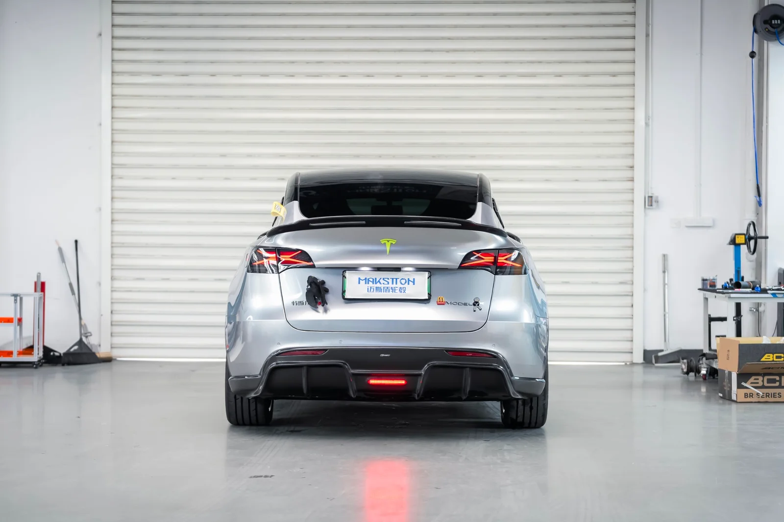 特斯拉ModelY · FF FK08 轮毂装车实拍，第6张