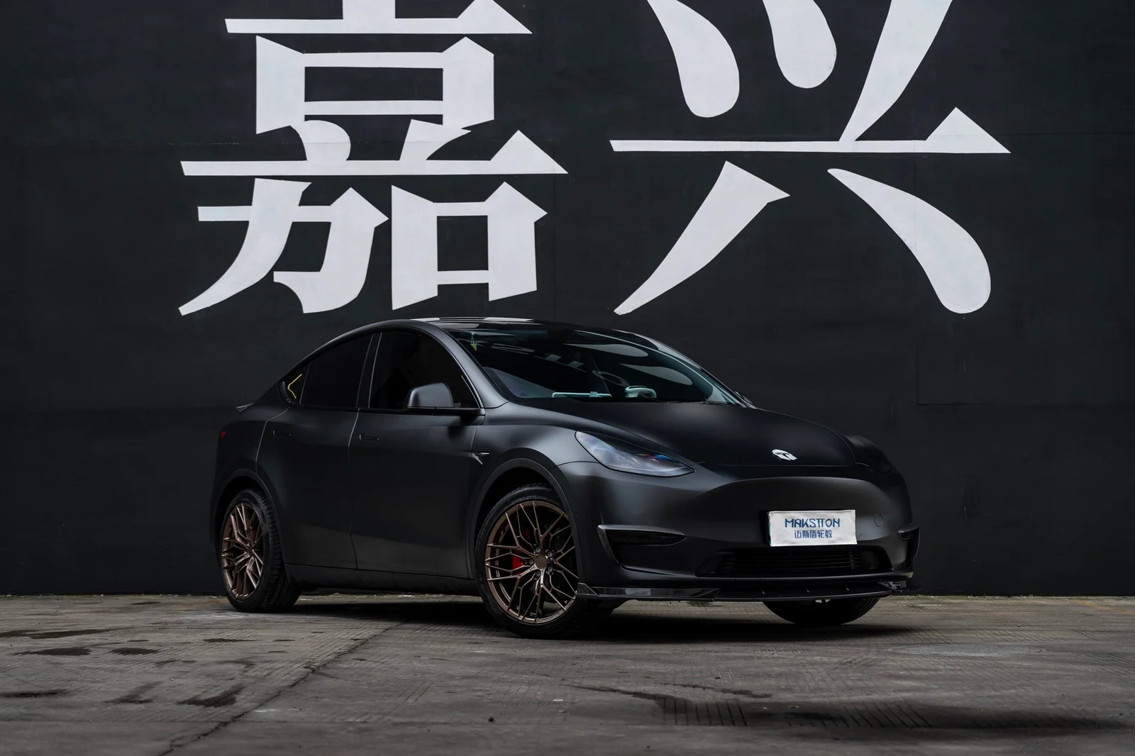 特斯拉ModelY · FF FK08 轮毂装车实拍，第2张