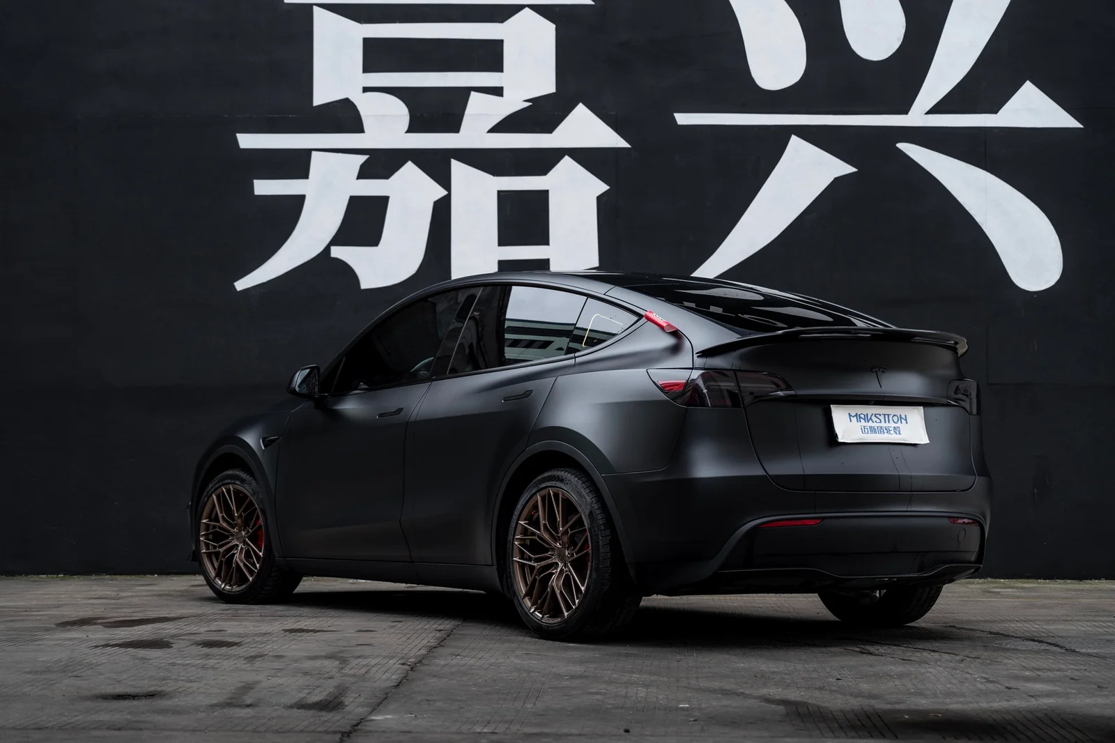 特斯拉ModelY · FF FK08 轮毂装车实拍，第3张