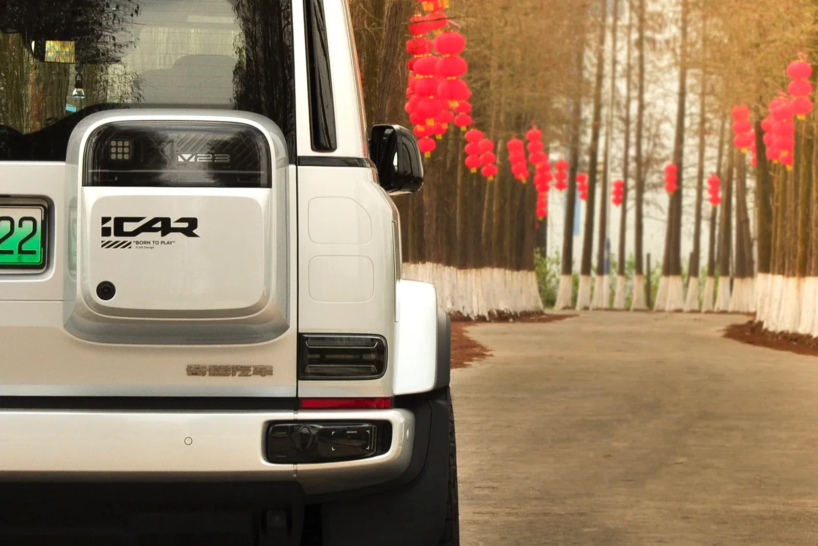 奇瑞iCarV23改装N40° CK0318寸轮毂实拍图（第5张）