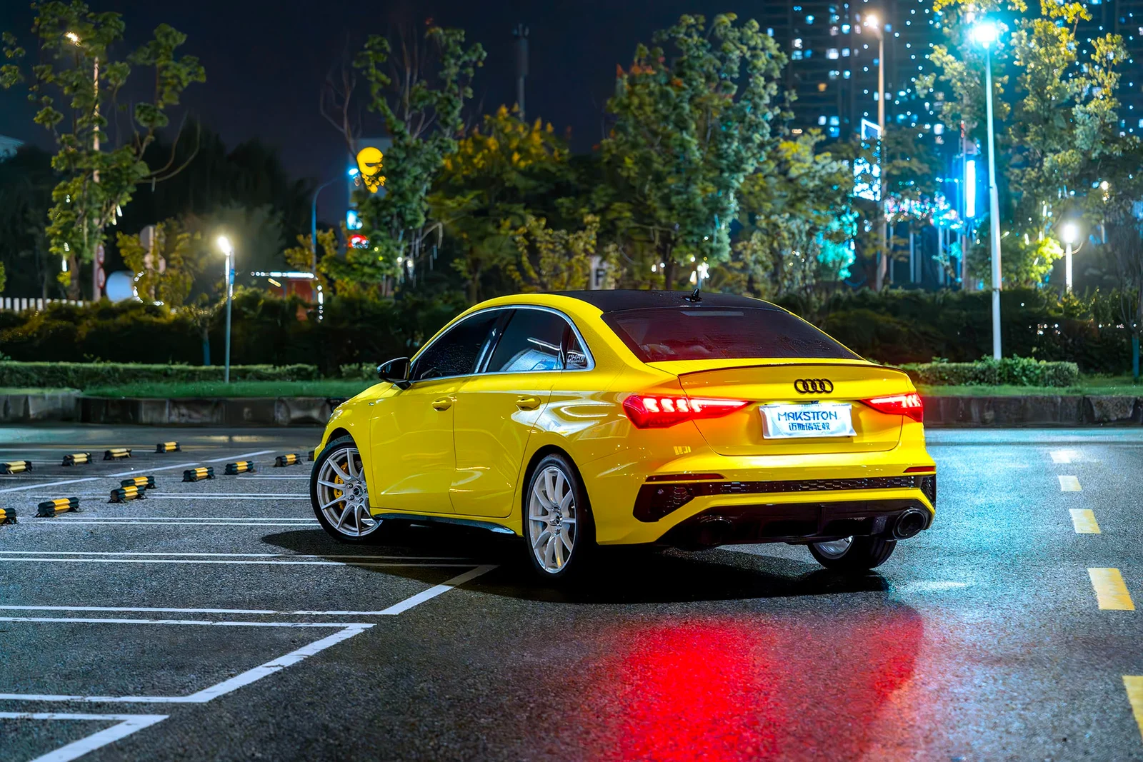奥迪A3 · FF FK75 轮毂装车实拍，第2张