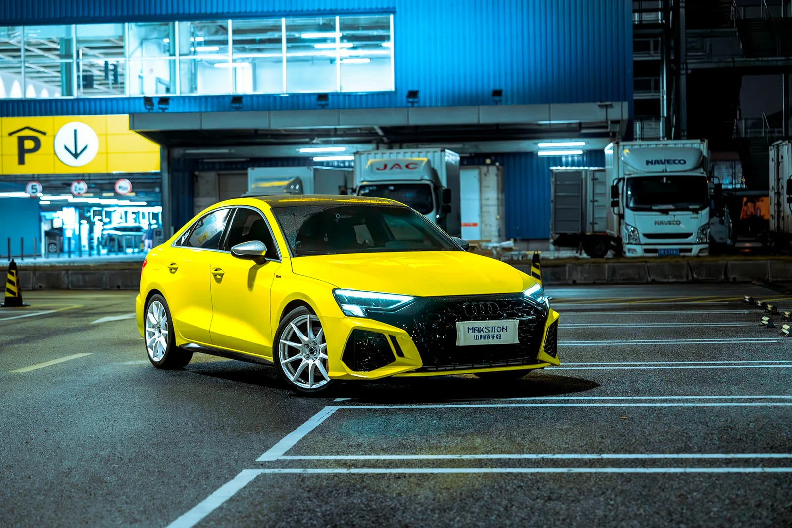 奥迪A3 · FF FK75 轮毂装车实拍，第3张