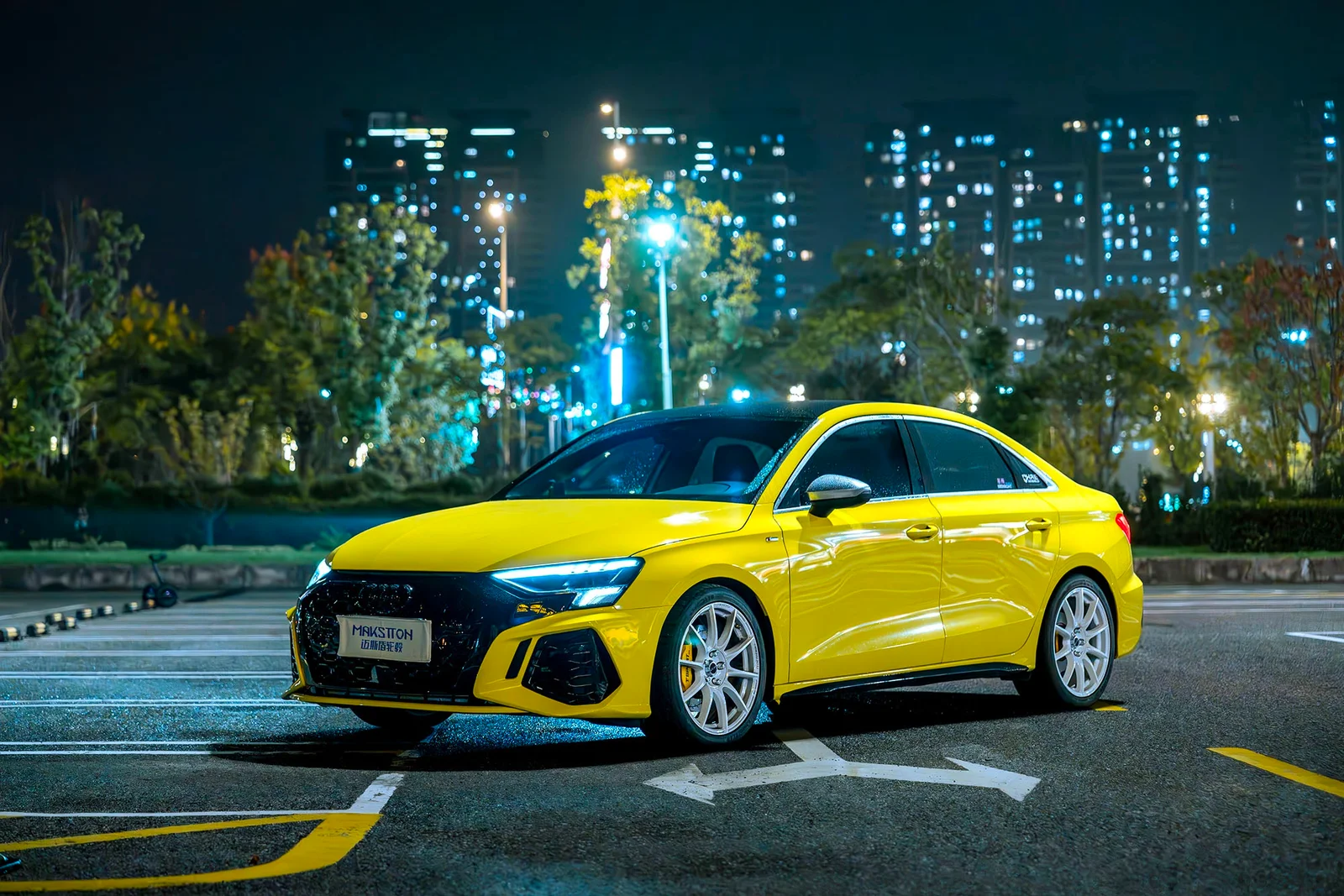 奥迪A3 · FF FK75 轮毂装车实拍，第6张