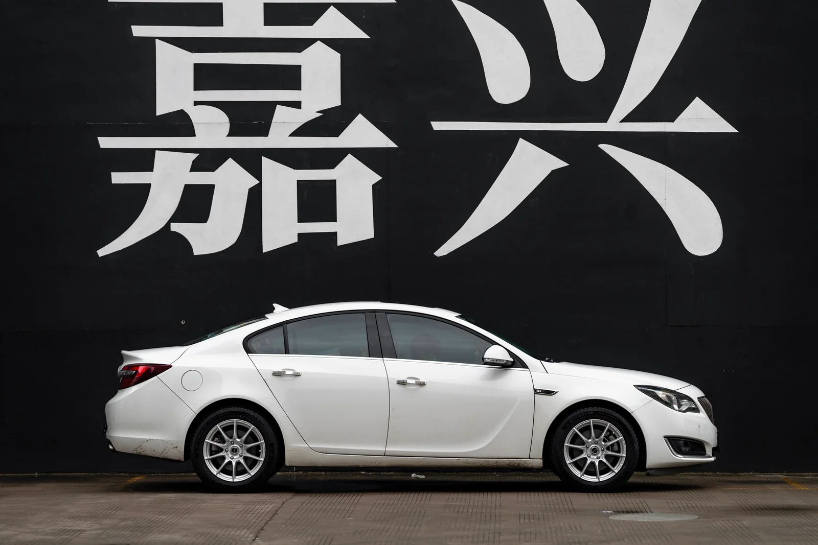 别克君威 · FF FK75 轮毂装车实拍，第1张