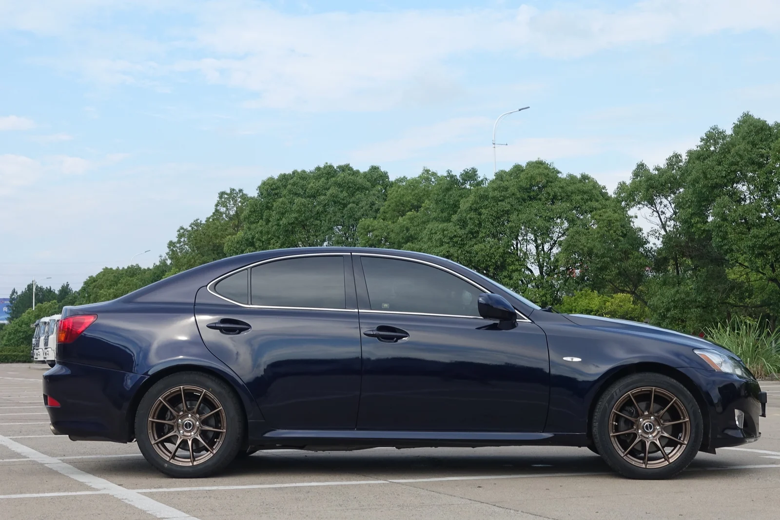 雷克萨斯IS300 · FF FK75 轮毂装车实拍，第1张