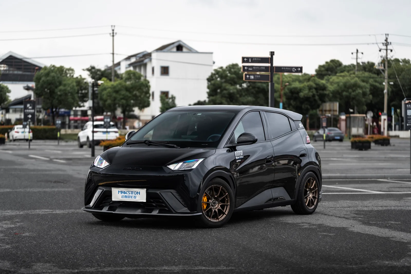 比亚迪海鸥改装MAKSTTON FF FK75S16寸轮毂实拍图（第2张）
