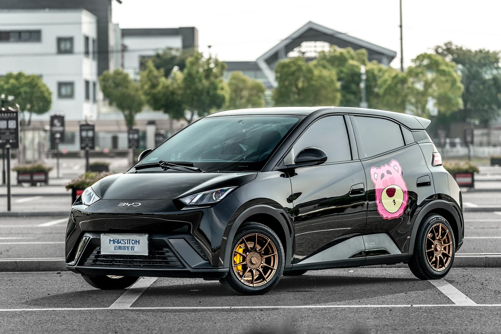 比亚迪海鸥 · FF FK75S 轮毂装车实拍，第2张