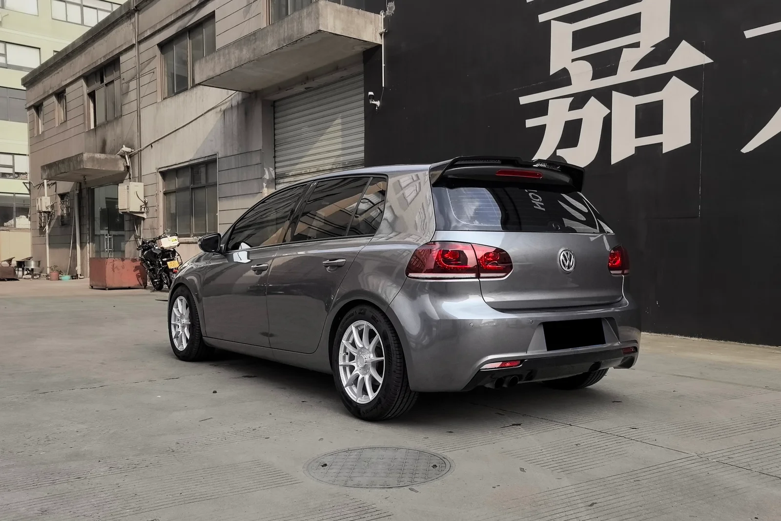 大众高尔夫六代 · FF FK75S 轮毂装车实拍，第3张