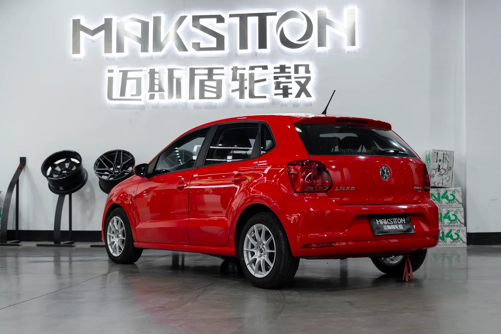 大众POLO · FF FK75S 轮毂装车实拍，第3张