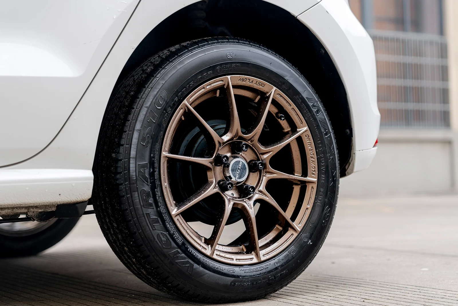 大众POLO · FF FK75S 轮毂装车实拍，第2张