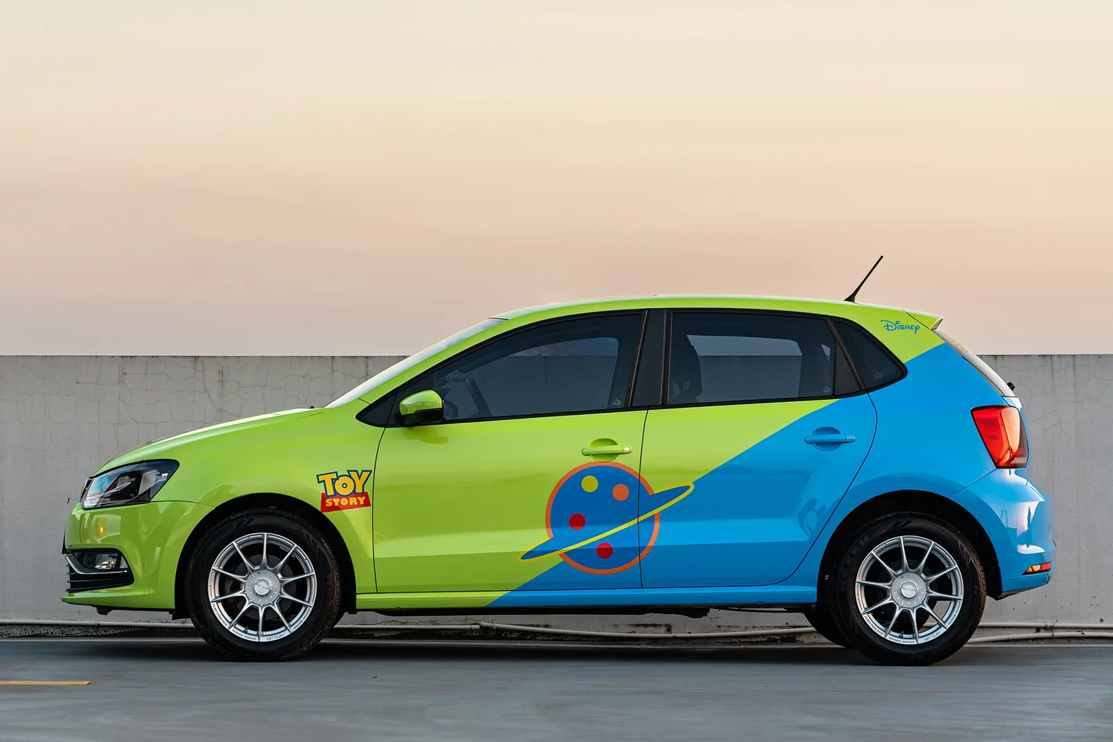 大众POLO · FF FK75S 轮毂装车实拍，第1张