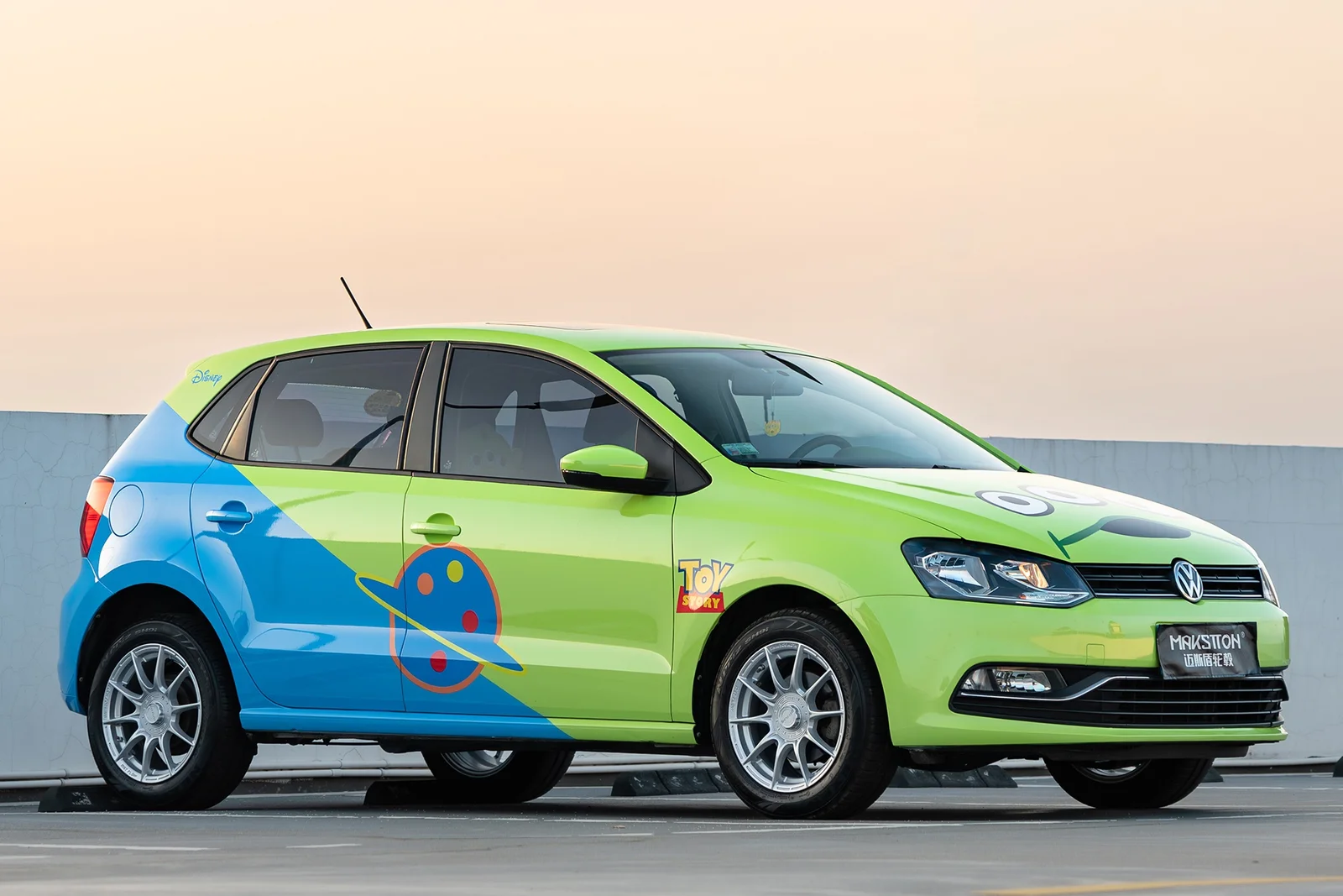 大众POLO · FF FK75S 轮毂装车实拍，第2张