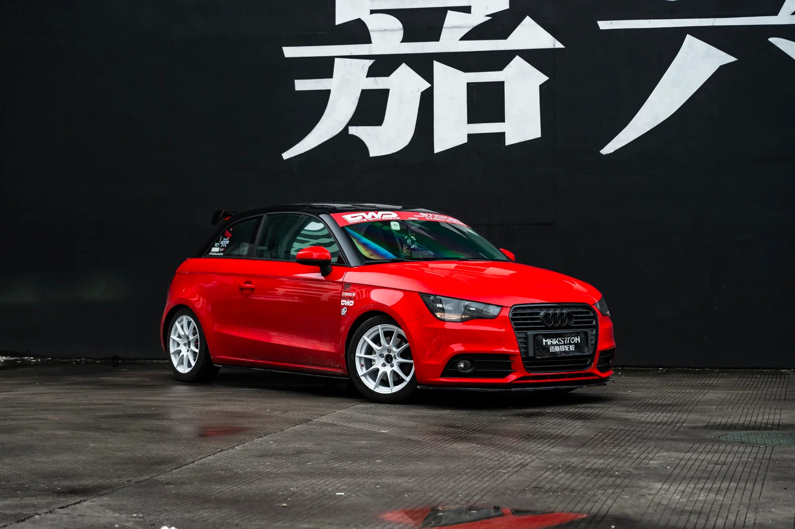 奥迪A1 · FF FK75S 轮毂装车实拍，第2张