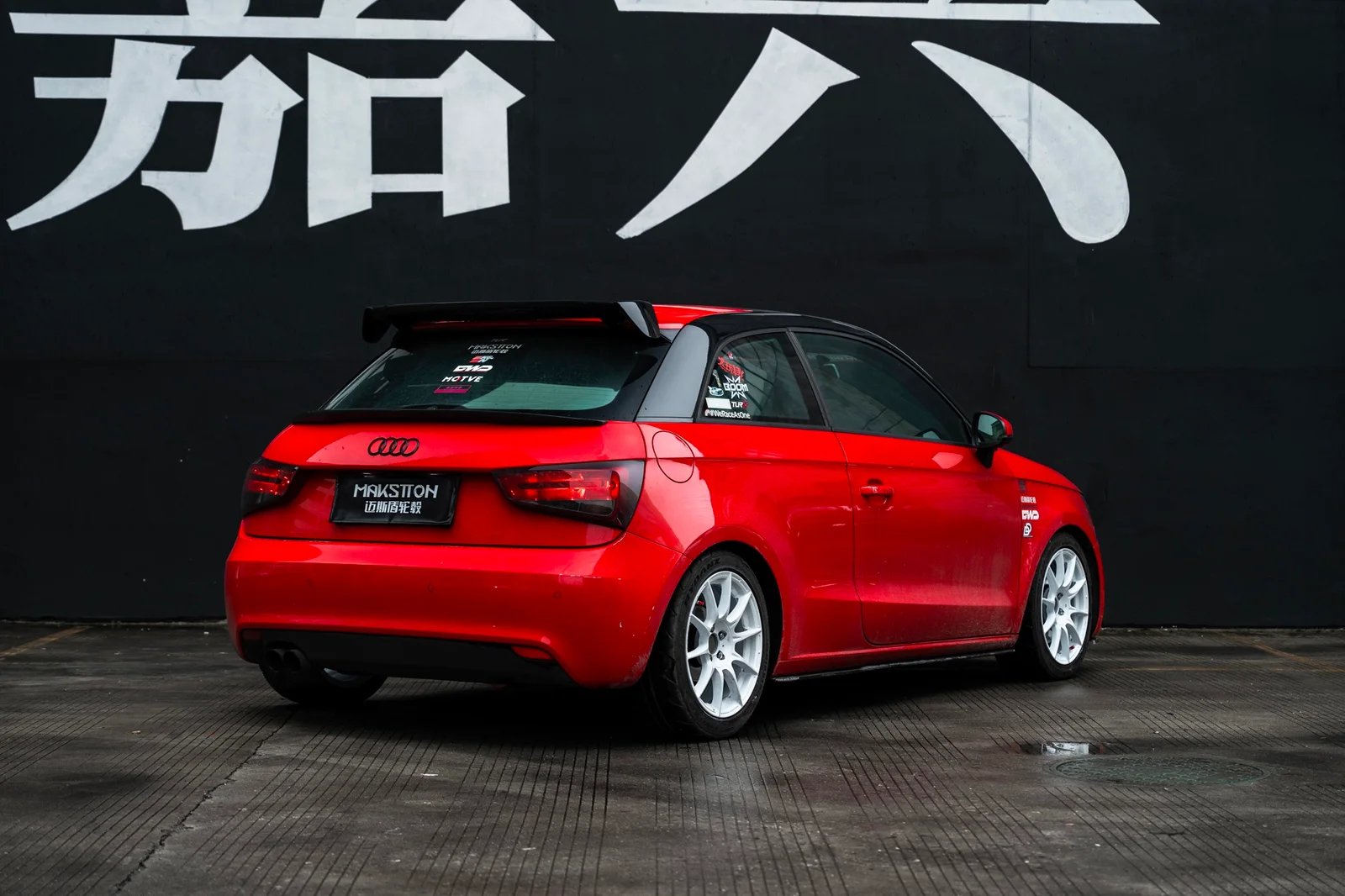 奥迪A1 · FF FK75S 轮毂装车实拍，第3张
