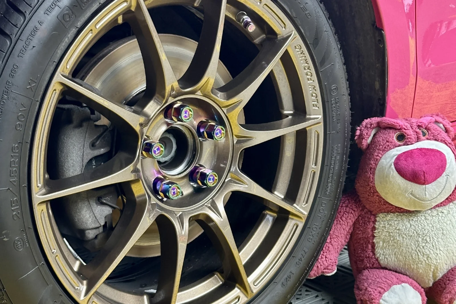 奥迪A1 · FF FK75S 轮毂装车实拍，第4张