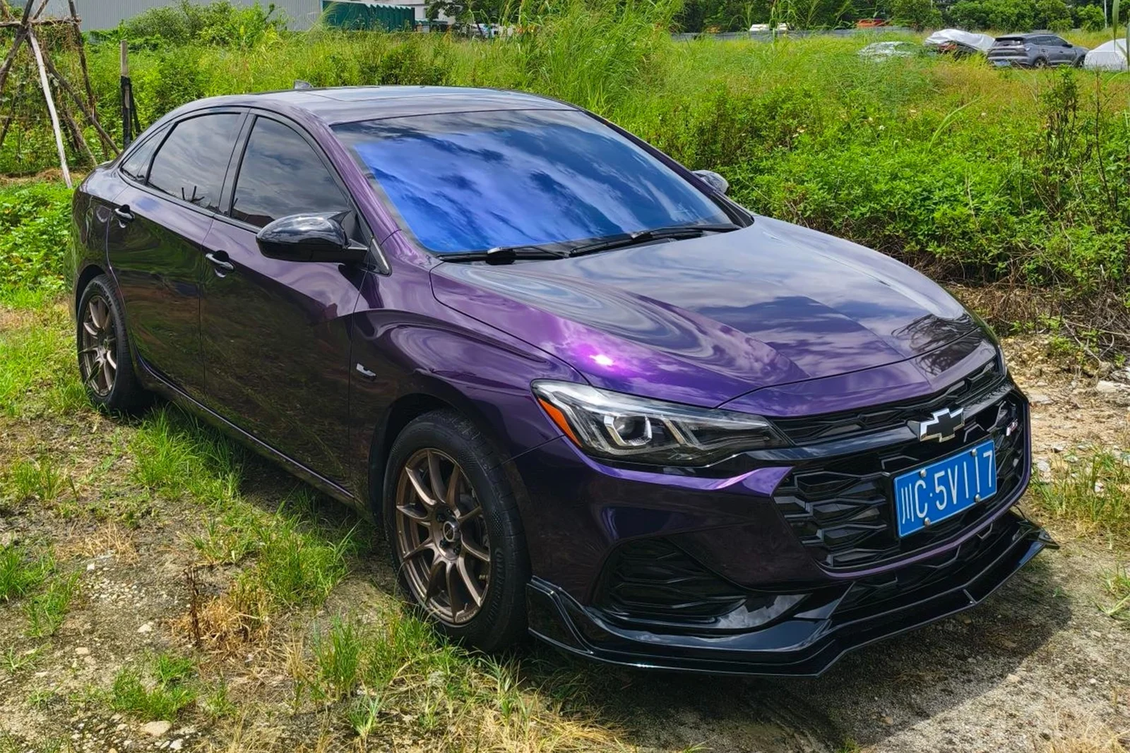 雪佛兰科鲁泽 · FF FK75S 轮毂装车实拍，第3张