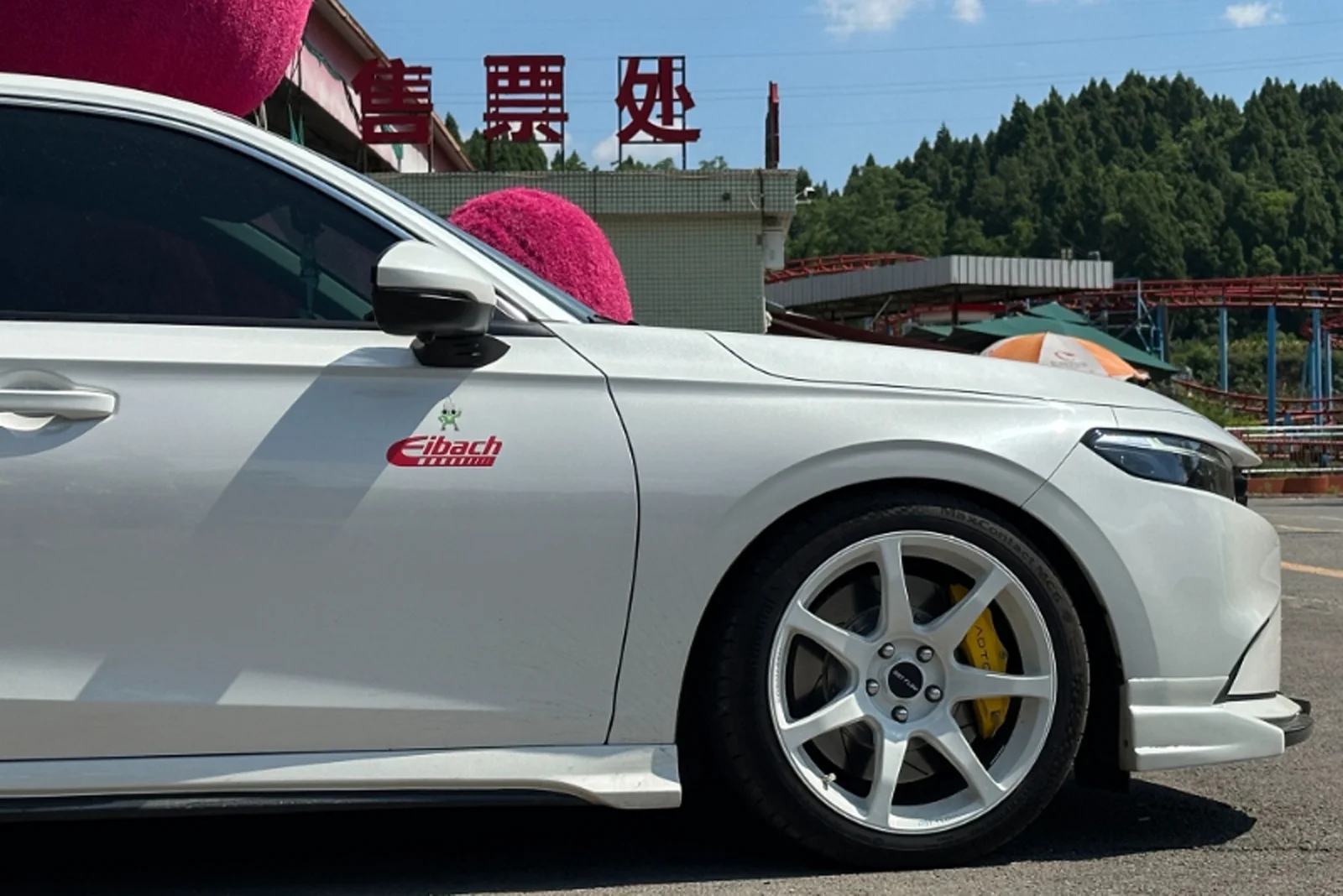 本田型格改装MAKSTTON FF MR718寸轮毂实拍图（第2张）