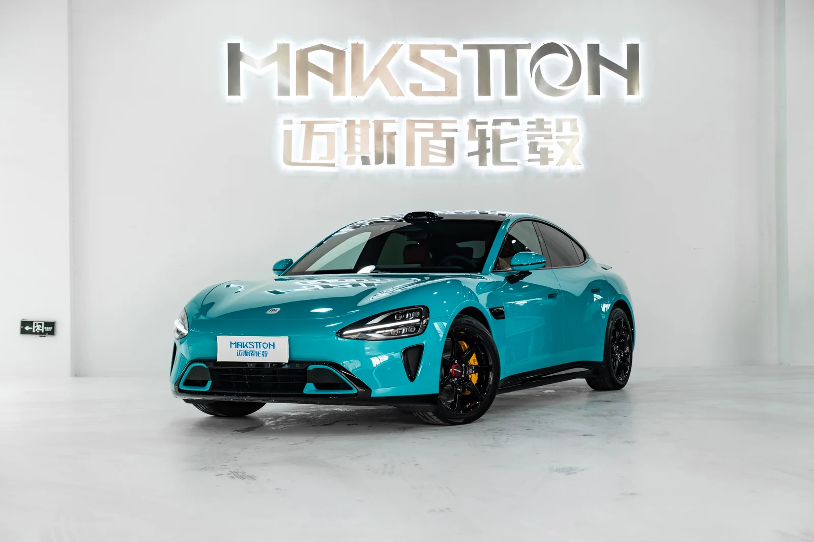 小米SU7 · FF MR7 轮毂装车实拍，第2张