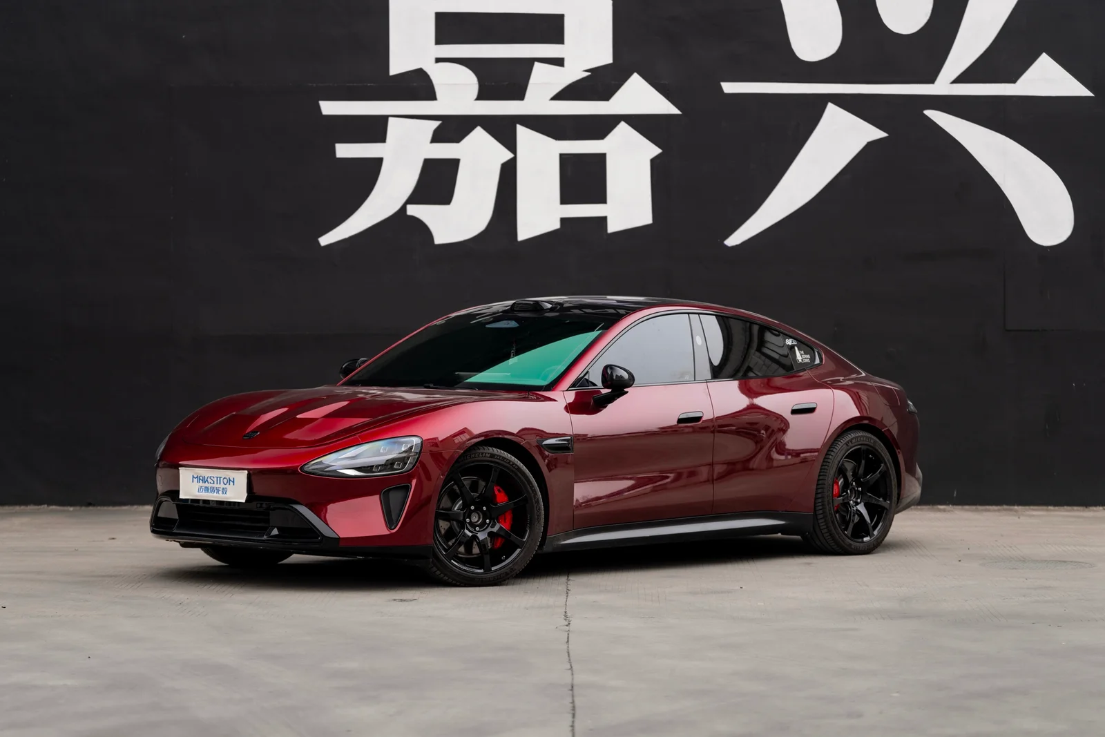 小米SU7 · FF MR7 轮毂装车实拍，第2张