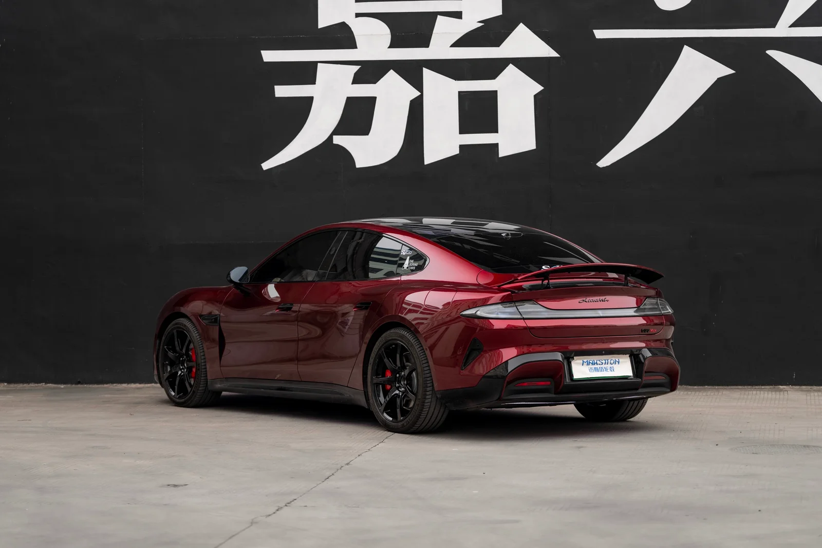 小米SU7 · FF MR7 轮毂装车实拍，第3张