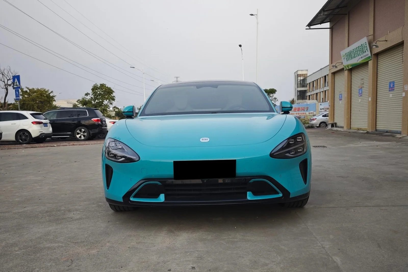 小米SU7 · FF MR7 轮毂装车实拍，第4张