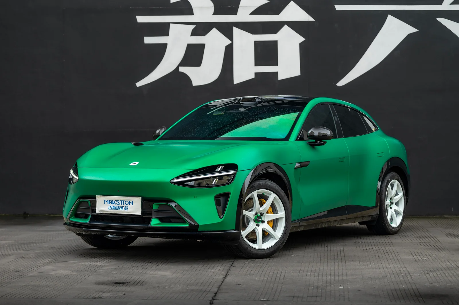 小米YU7 · FF MR7 轮毂装车实拍，第2张