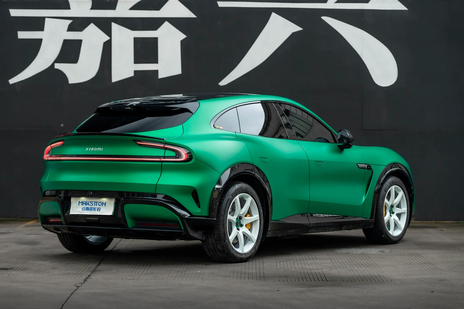 小米YU7 · FF MR7 轮毂装车实拍，第3张