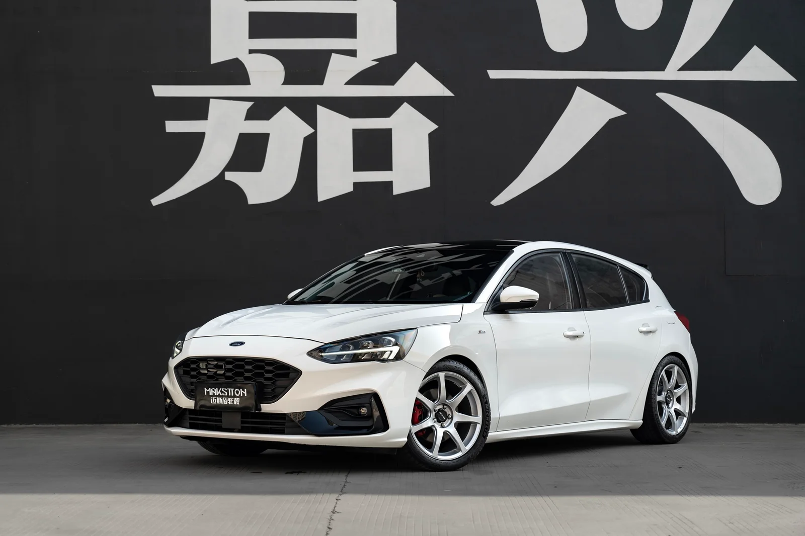 福特福克斯 · FF MR7 轮毂装车实拍，第2张