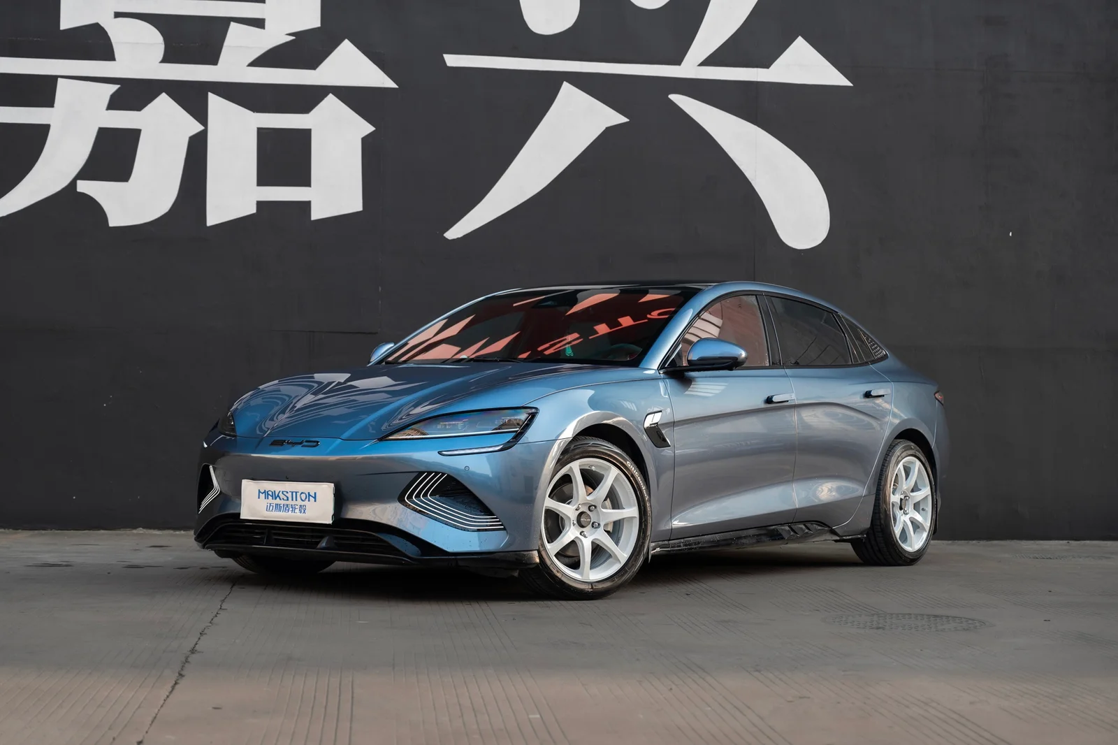 比亚迪海豹EV · FF MR7 轮毂装车实拍，第2张