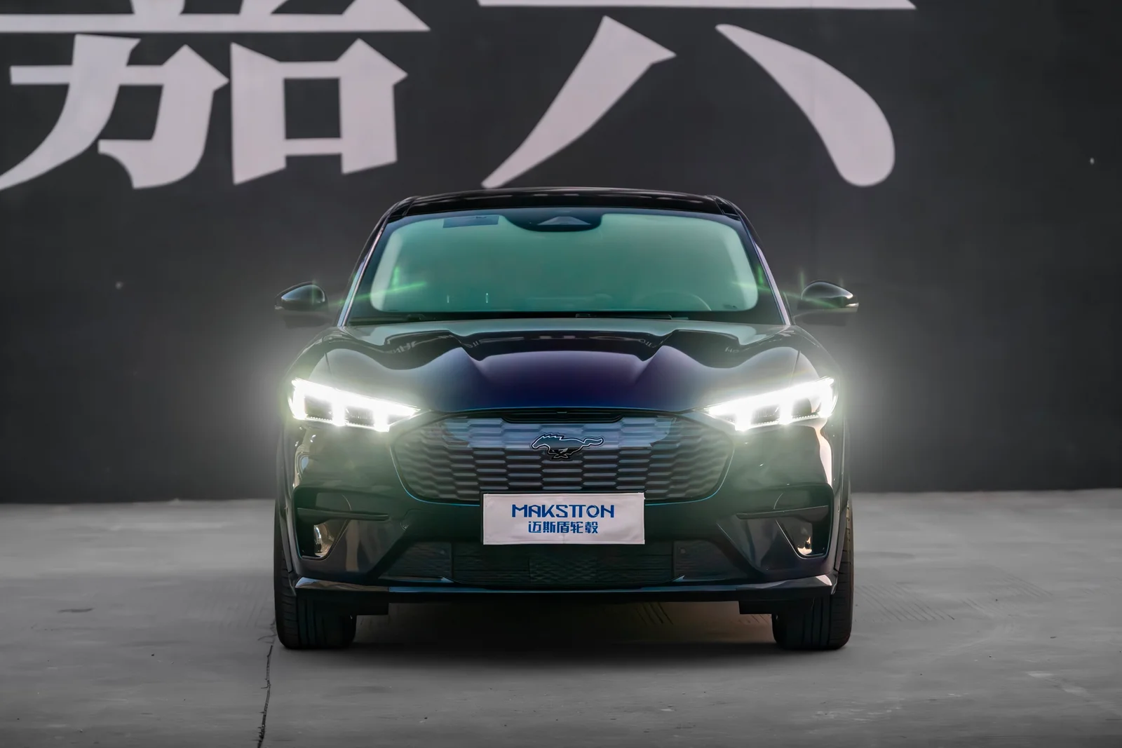 福特电马 · FF MR7 轮毂装车实拍，第4张